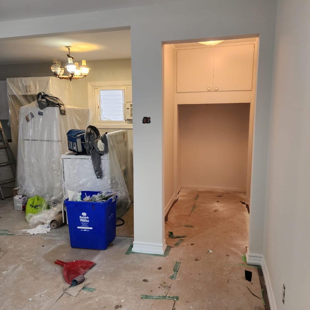 Property transformation and renovation project we completed in Brampton